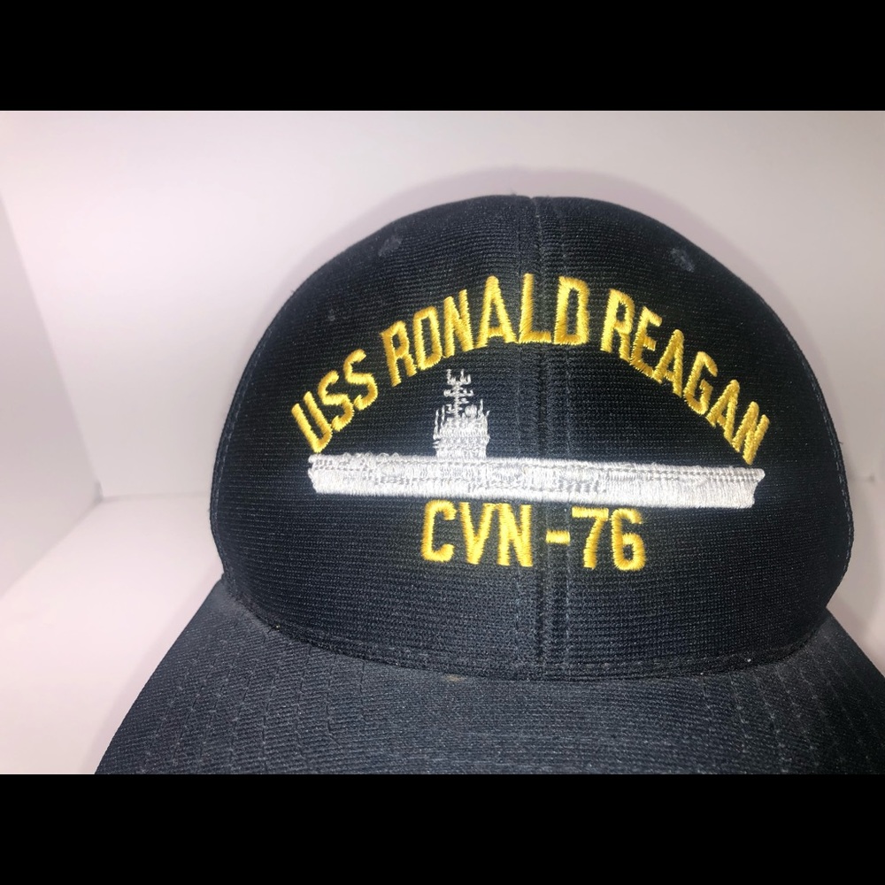Vintage USS Ronald Reagan cap